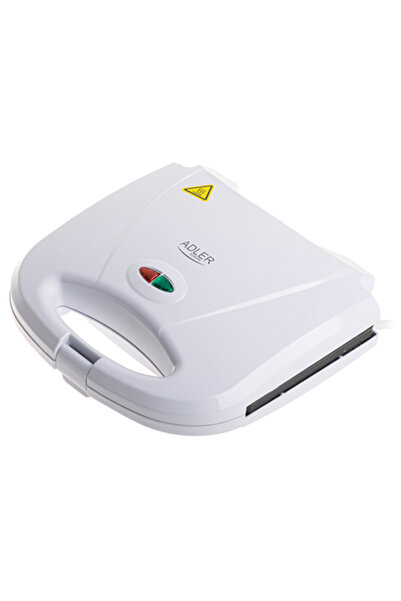 adler Grătar electric cu putere de 1200 W, plăci antiaderente AD 3072