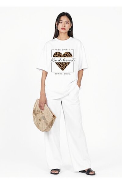 OEM - Women's Loose Fit White T-Shirt Yorkie Mom