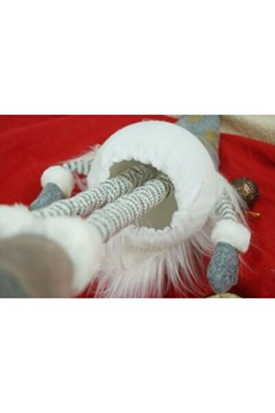 dalip Christmas elf ornament, Flippy, gray/white, textile, 80 cm