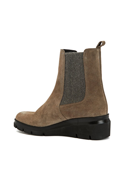 Dıvarese Vizon Chelsea Kadın Süet Deri Bot