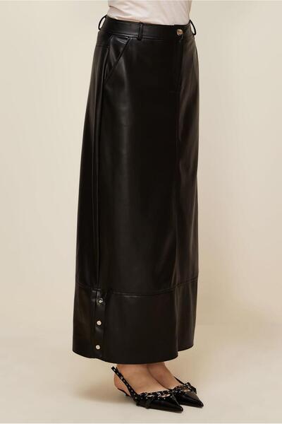 Alvina ÇITÇITLI SUNİ DERİ ETEK 60718