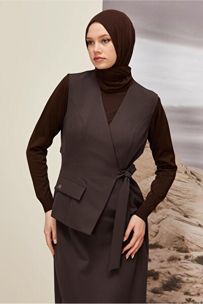 Alvina Tie-Up Detail Jile Dress 45951