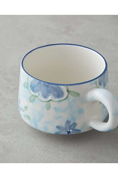 English Home Pastel Dreams Seramik Kupa 260 ml Mavi-Yeşil-Lacivert