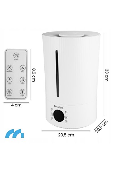 Selgot Air Humidifier with 3 Essential Oils, Size 33 x 20.5 x 20.5 cm