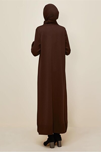 Alvina Fur Detailled Knitwear Dress 45890