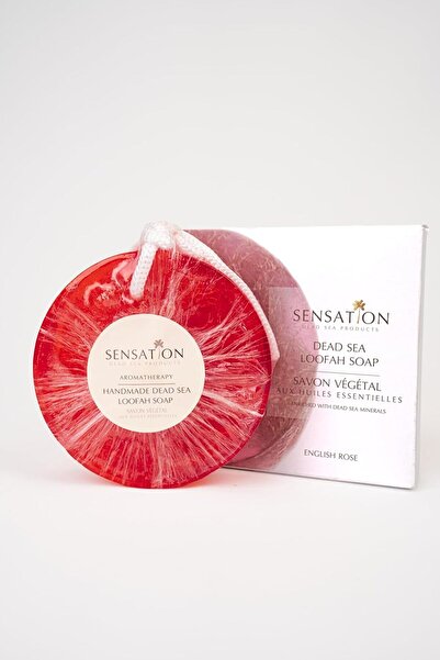 Other Circular Loofah Soap - Sensation Dead Sea Products (English Rose)