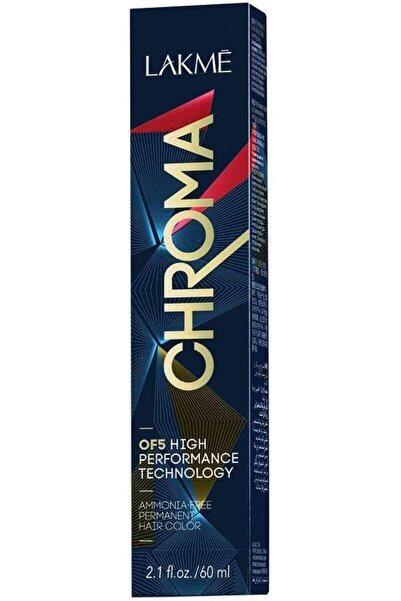 Lakme Chroma Ammonia-Free Permanent Hair Dye - 5/00 Light Brown (60 ml)