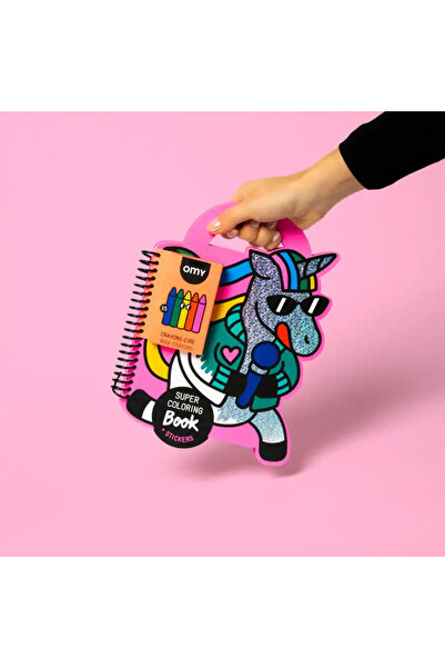 OMY Super Coloring & Stickers Book - Lily