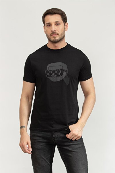 Karl Lagerfeld Erkek Bisiklet Yaka T-Shirt