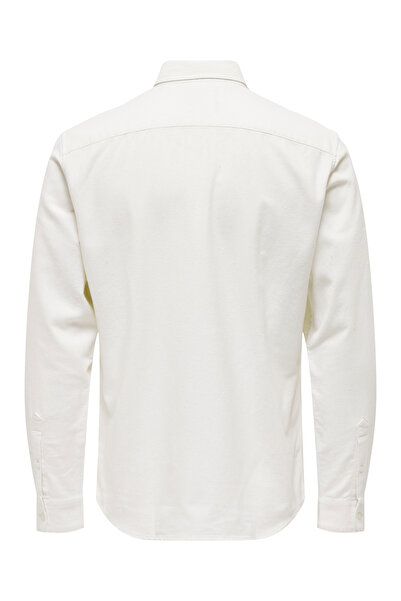 Only & Sons Чоловіча сорочка ONSBEN LIFE SLIM FLANNEL SOLID LS SHIRT OS22025607-4210276