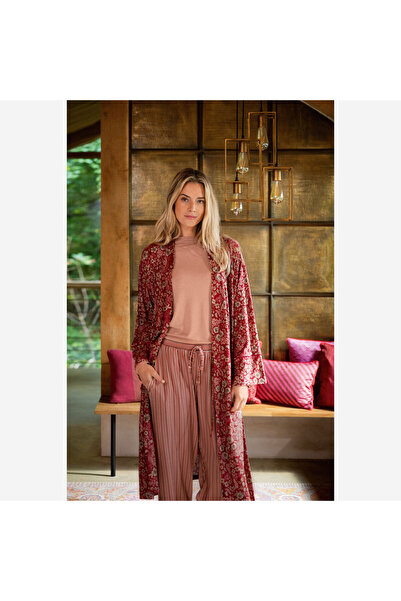 Pip Studio Naomi Kırmızı Viscose Kimono