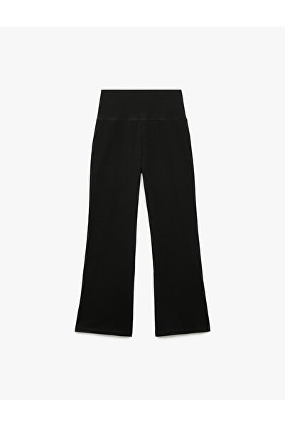 Koton Pamuklu İspanyol Paça Slim Fit Basic Pantolon