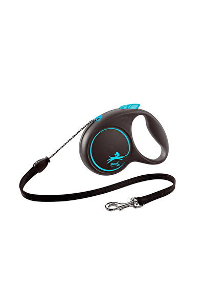 Flexi Lesă pentru câini 5 m Albastră S