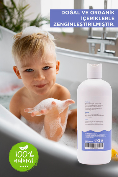 BABYTON Doğal Göz Yakmayan Saç ve Vücut Şampuanı 2'li Set 400 ml