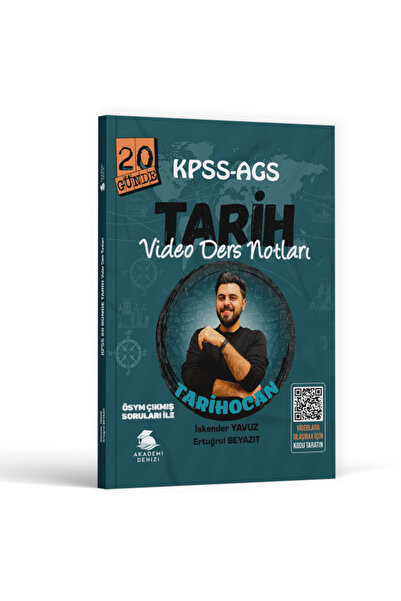 Yayın Denizi Yayınları Akademi Denizi KPSS AGS Tarih Video Ders Notları 2026