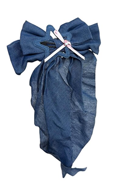 TAKIŞTIR Navy Blue Color Star Figured Ribbon Vending Machine Buckle