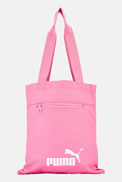 Puma Women Brand Logo Shopper Bag, Pink
