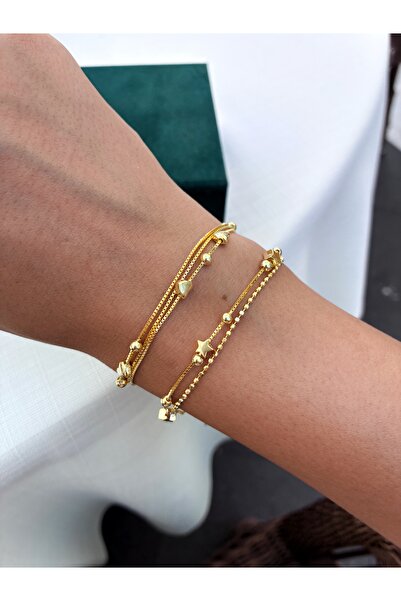 Miltonia Kalpli Çoklu 925 Ayar Gümüş Bileklik