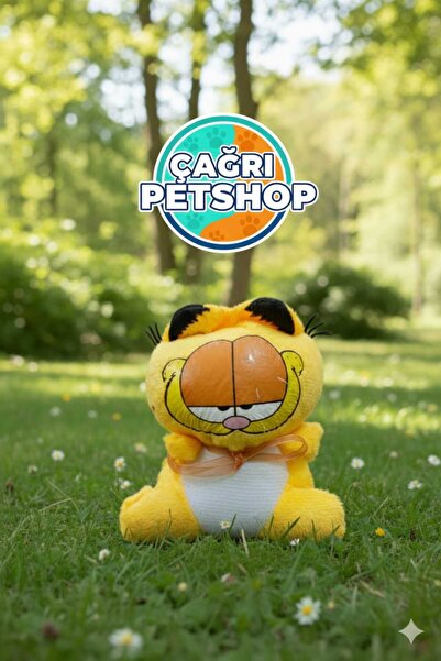 Çağrı petshop لعبة قطيفة على شكل قطة غارفيلد 15 سم