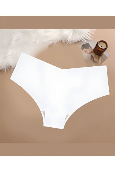 İntive Lingerie Chiloți/Slip pentru femei, cu utilizare zilnică, 100% originali, de calitate laser, tăiați în V -2811