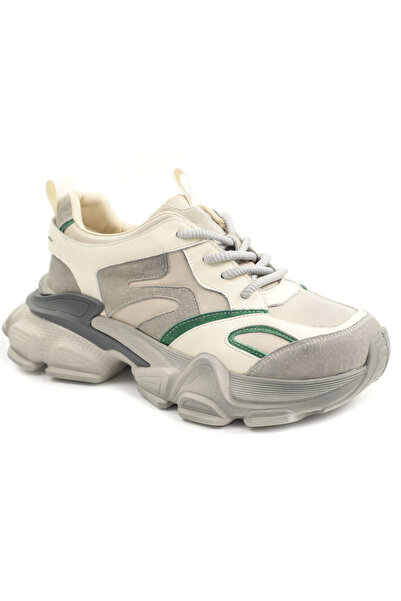 FRANCO GERARDO Pantofi dama Y5786-CREAM/GREEN-40