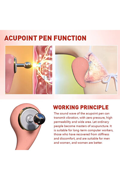 Generic Electric Head & Point Massager - Rechargeable Handheld Scalp Massaging Device