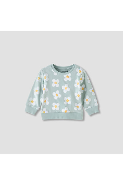 Juniors All-Over Floral Print Sweatshirt and Pyjama Set