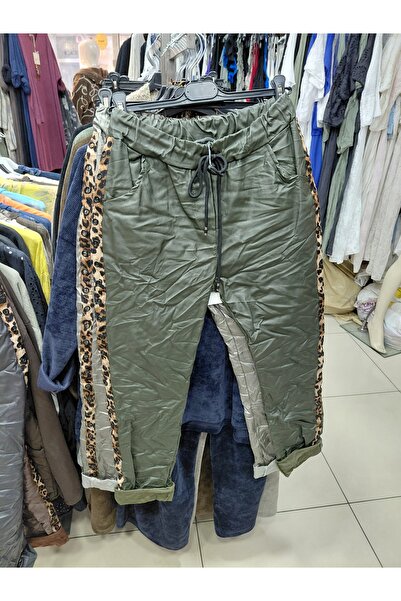 Tuana Otantik Deri Kuş Gözü Detaylı İtalyan Pantolon