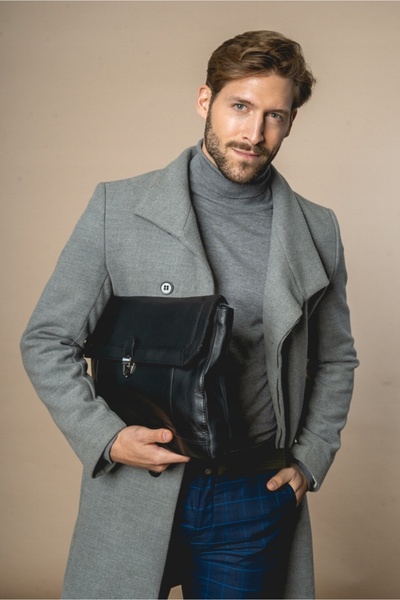 Other TBS-305 BLACK VINTAGE men's briefcase bag
