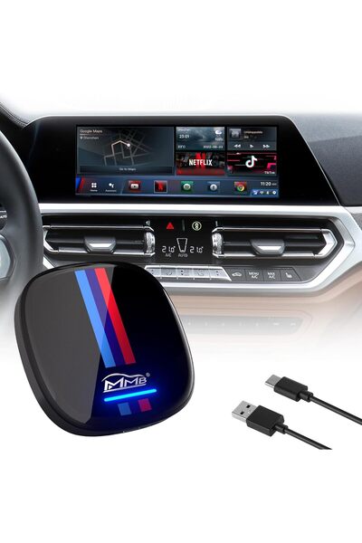 GÜMRÜK BEY BMW MMB MAX Multimedya Android Video Box 4+64GB SIM Destekli 2018-2023 Uyumlu