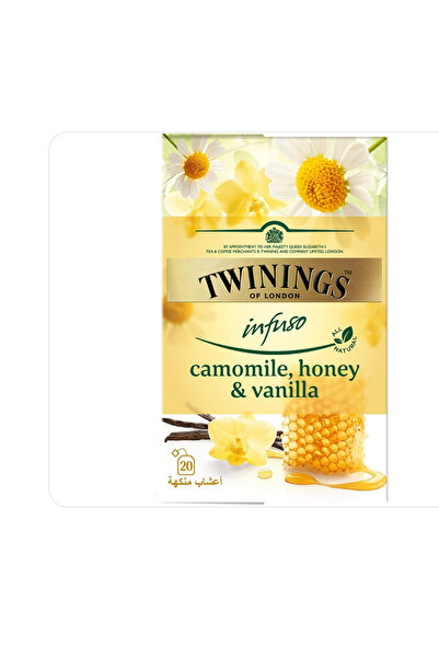 Twinings تويننجز شاي بابونج وعسل وفانيلا 20 حبة