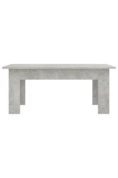 vidaxl Coffee Table Concrete Grey 100x60x42 cm Engineered Wood