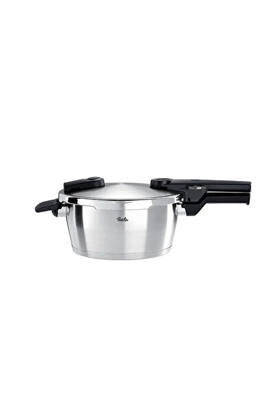 Fissler Vitaquick Premium 6+3,5 Litre Düdüklü Tencere + Buharda Pişirme Aparatı