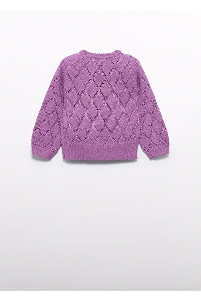 Abel & Lula Abel Lula Girls' Sweater - Purple