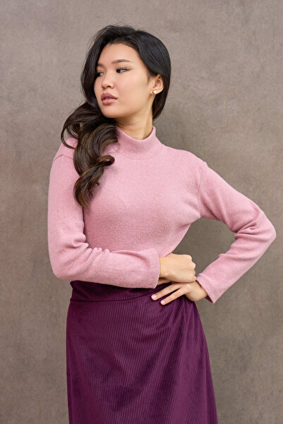 KÜÇÜĞÜM BUTİK Powder Color High-Necked Badi