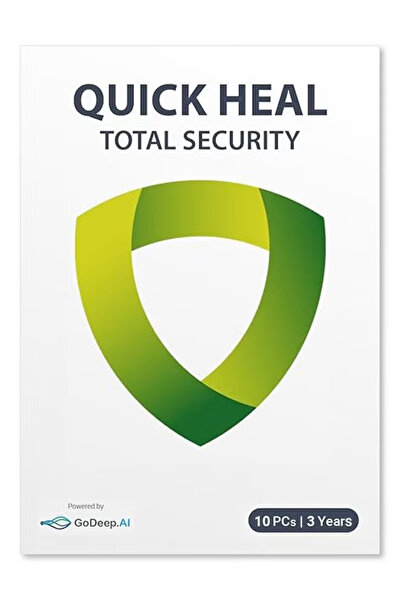 Quick Heal أمان شامل لعشرة أجهزة لمدة ثلاث سنوات | ويندوز | اشتراك رقمي | توصيل في نفس اليوم