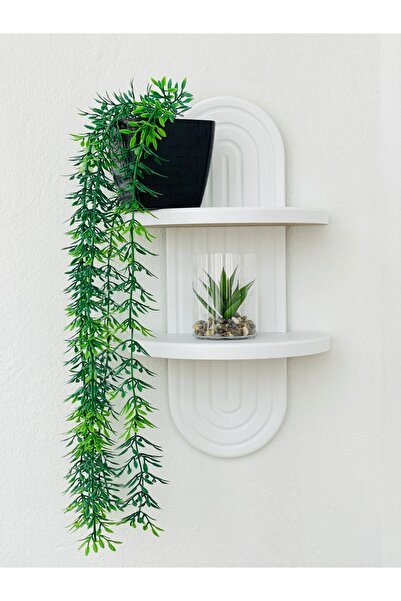 MajesteHome Majeste Home Gökkusagı Dekoratif Duvar Rafı - dekorasyon -ucan raf -ahsap 15cmx45cm