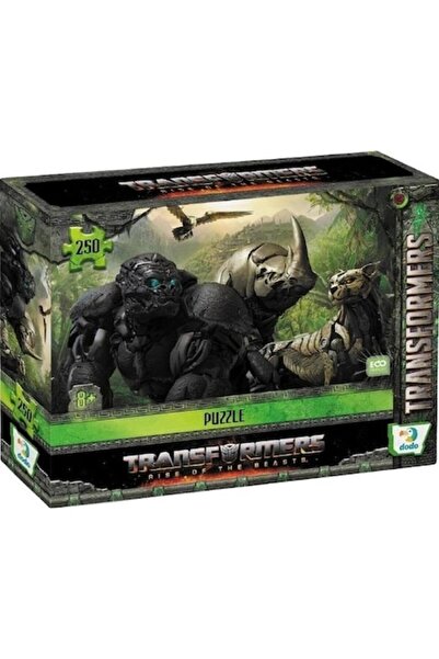 Dodo Puzzle Transformers Rise of the Beasts, Dodo, 250 pieces, Multicolor