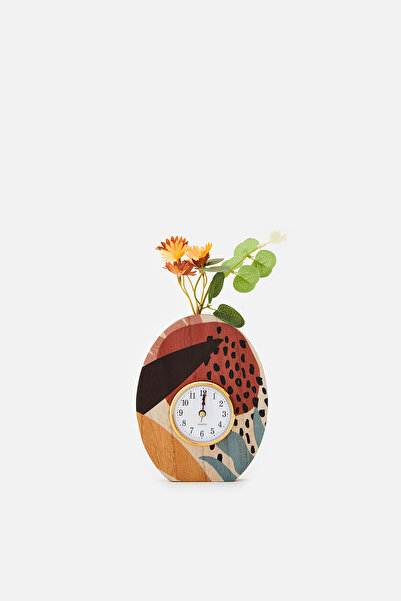 AKSWSUAR AHŞAP MASA SAATİ