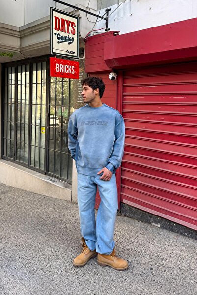 Flaw Wear Basic Taş Nakışlı Sweatshirt