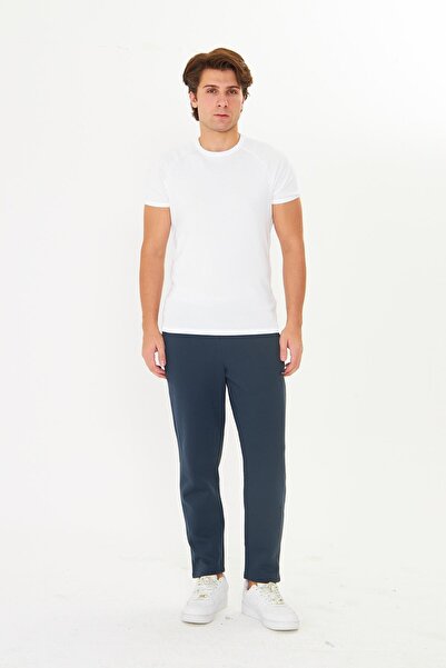 Marco Ferry Ανδρικό χειμερινό παντελόνι 3 νήματα Indigo 5463-İ