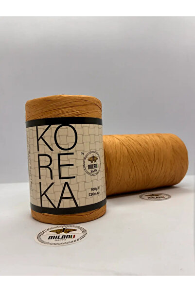 Milano Koreka Rafya El Örgü Ipliği 100gr 220mt