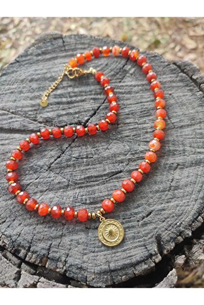 ATELİER AETHER Akik Kolye