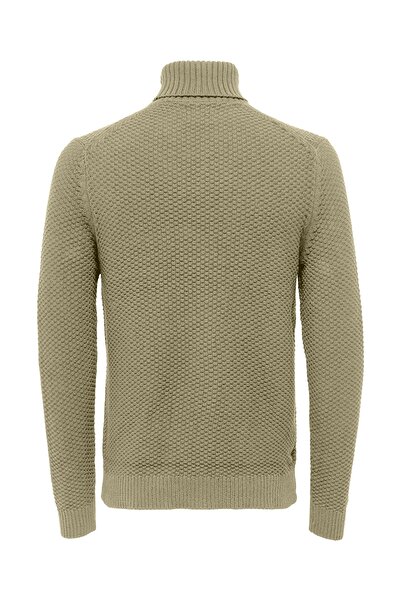 Only & Sons Men's Onstuck 7 Roll Neck Knit Os22022595-3960028