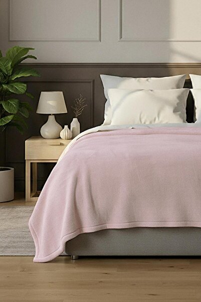 Soley Pufina |   Double Rabbit Fur Textured Plush Blanket & Bedspread |   200X220