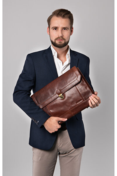 Other TBS-305 BROWN VINTAGE men's briefcase bag