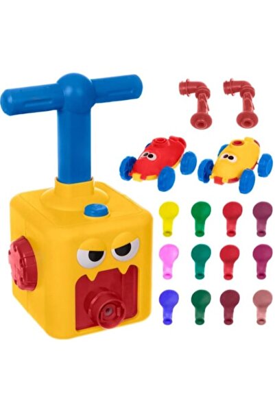 Dms Set Lansator de Baloane cu 2 Masinute si 10 Baloane Incluse, Jucarie Interactiva