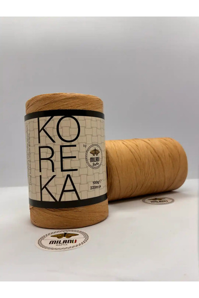 Milano Koreka Rafya El Örgü Ipliği 100gr 220mt