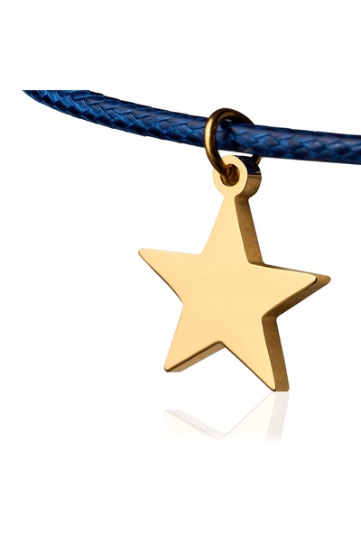 Other BBST-G NAVY BLUE String bracelet with SISI pendant