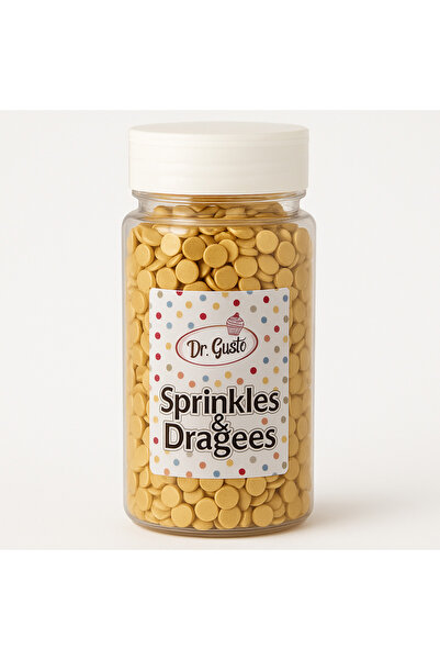 Dr. Gusto Pasta Süsü Konfeti Bonbon Altın Gold Glutensiz 100 gr